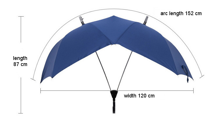 Waterproof Couple Umbrella