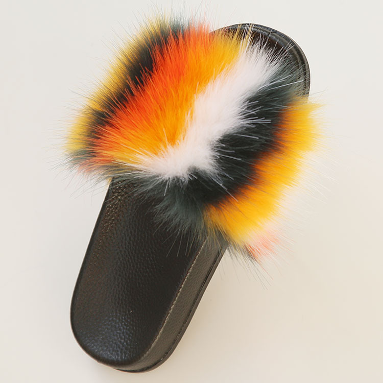 Women's Fur Slider Slippers