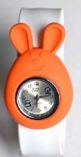 Silicone slap watch with mouse design wholesale, custom logo printed