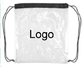 PVC drawstring bag wholesale, custom printed logo