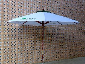 Garden Patio Wooden Parasol, Dia 2.4 M wholesale, custom logo printed