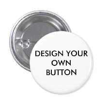 1" Custom Round Buttons wholesale, custom printed logo