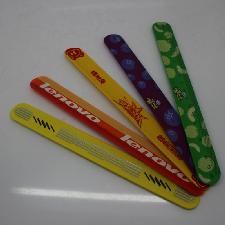 8.5" Silicone Slap Bracelet  wholesale, custom logo printed