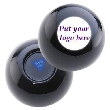 Fortune telling ball, magic answer ball wholesale, custom logo printed