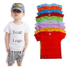 Kid Short Sleeve T-shirt wholesale, custom logo printed