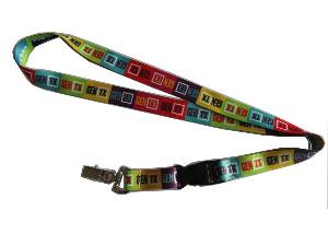 Lanyard with Bulldog Clip and Quick Release  wholesale, custom logo printed