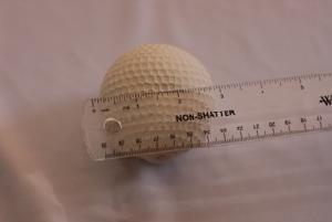 3" GOLF SQUISHY STRESS BALL wholesale, custom printed logo