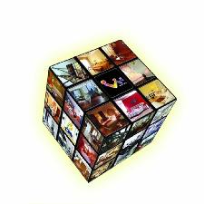 Promotional 3D Puzzle Cube  wholesale, custom printed logo