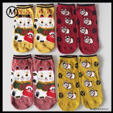 Morewin colorful ankle socks pic Women Colorful Ankle Socks wholesale, custom printed logo