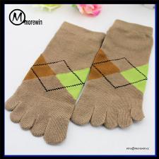 Morewin Brand Five toe socks for man wholesale, custom printed logo