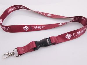 3/4" Full Color Print Lanyard, Quick Release Buckle, Lobster Clasp wholesale, custom printed logo