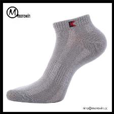 Morewin customized cotton ankle socks for man wholesale, custom printed logo