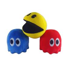 Pac-Man Plush wholesale, custom printed logo