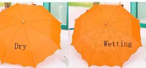 Changeable Umbrella,  Print appears when wetting  wholesale, custom printed logo