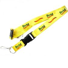 Nylon Silk Screen Imprinting Lanyard wholesale, custom logo printed