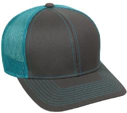 6 Panels Premium Mesh Back Cap wholesale, custom printed logo