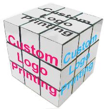 Economical 3D puzzle cube wholesale, custom printed logo