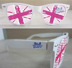 Stickers Logo Lenses Glasses wholesale, custom printed logo