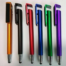 Popular Ballpoint Pen With Front Stylus wholesale, custom printed logo