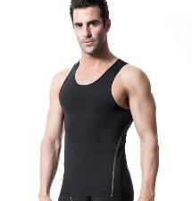  Elastic Compression Fitness Vest wholesale, custom printed logo