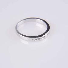 Authentic Sterling Silver Ring wholesale, custom logo printed