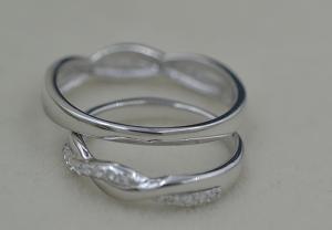 Authentic Sterling Silver Ring wholesale, custom logo printed