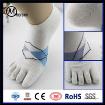 Morewin White Five Toe Ankle Socks For Man