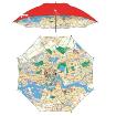 Full Canopy Custom Printed Folding Umbrella