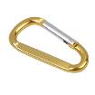 Small Flat D Shaped Carabiner