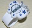 Silicone Slap Watch With Butterfly Design