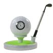 Mini Bluetooth Speaker With Clock And Golf Pen