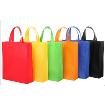 Candy Color Non-woven Fabric Shopping Carrier Bag