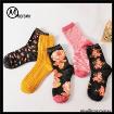 Morewin Women Flower Tube Socks