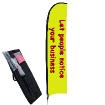 15' Custom Full Color Advertising Feather Flag Kit