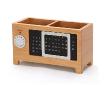 Wooden Desk Storage Box With Calendar