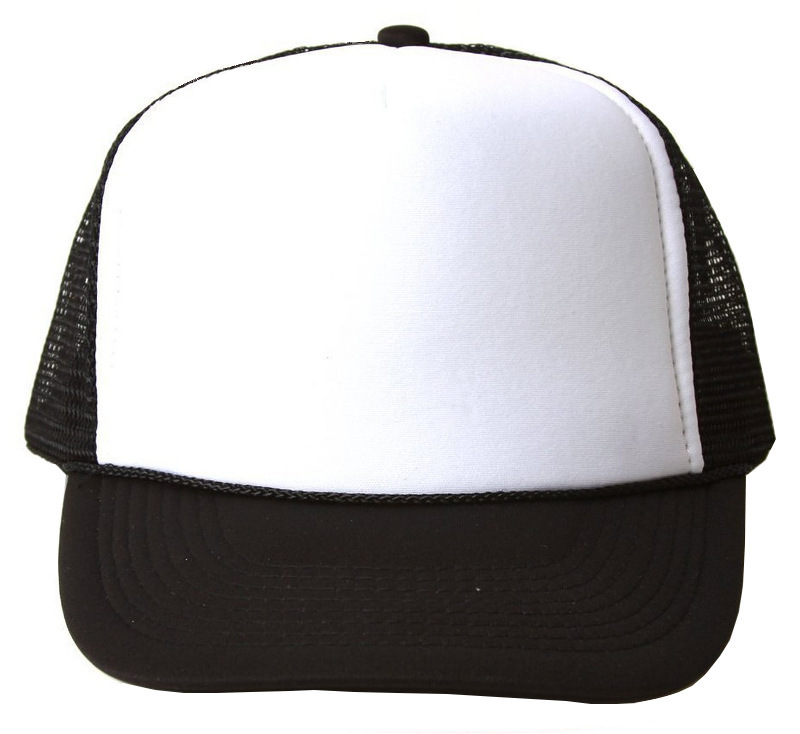 Download Virtual Trucker Cap - Flat Bill Virtual Mock-up Tool